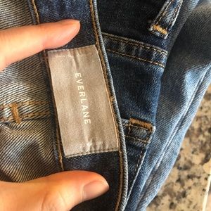 Everlane The Original Cheeky Jeans Faded Indigo